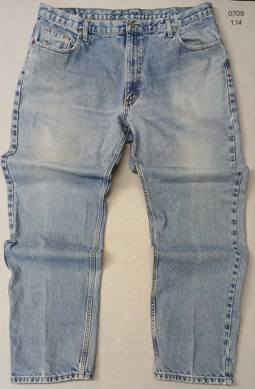 Members Mark (40x32) Men's Straight Fit Blue Denim Jeans